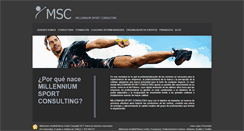 Desktop Screenshot of msc.millenniumclubfitness.com