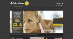 Desktop Screenshot of millenniumclubfitness.com